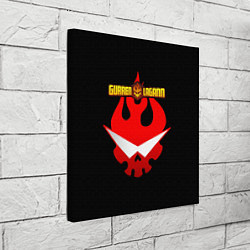 Холст квадратный Логотип Гуррен - Лаганн, цвет: 3D-принт — фото 2