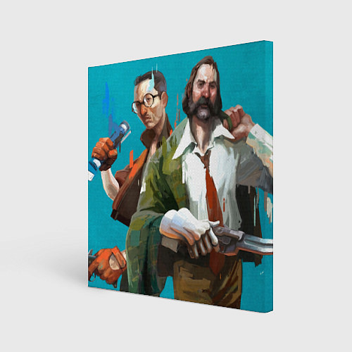 Картина квадратная Детективы в деле / 3D-принт – фото 1