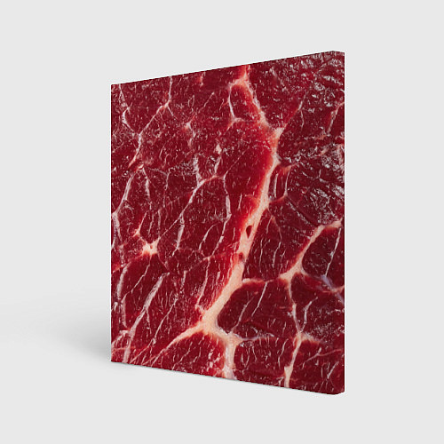 Картина квадратная Свежее мясо / 3D-принт – фото 1