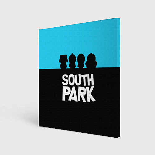 Картина квадратная Южный парк персонажи South Park / 3D-принт – фото 1