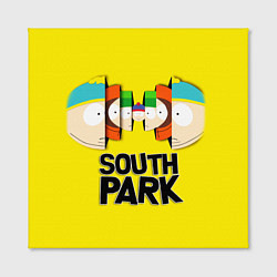 Холст квадратный South Park - Южный парк персонажи, цвет: 3D-принт — фото 2