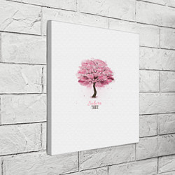 Холст квадратный Sakura Tree, цвет: 3D-принт — фото 2