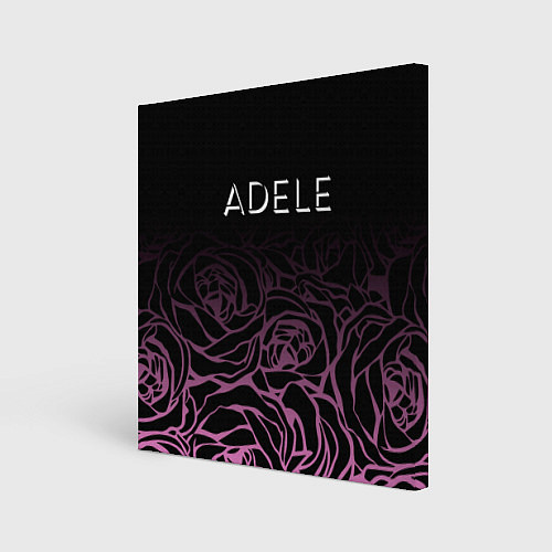 Картина квадратная Adele Розы / 3D-принт – фото 1