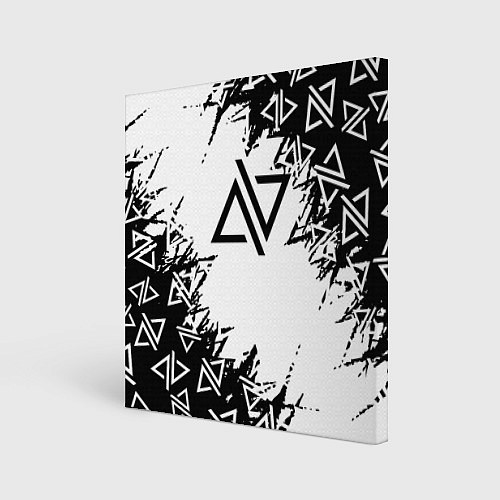 Картина квадратная Адель певица паттерн / 3D-принт – фото 1