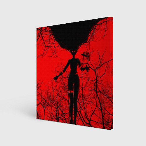 Картина квадратная Dead by Daylight дух / 3D-принт – фото 1