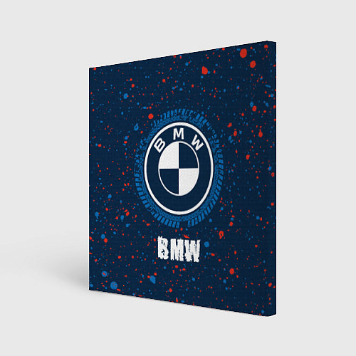 Картина квадратная BMW BMW Брызги / 3D-принт – фото 1