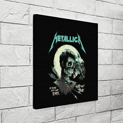 Холст квадратный Metallica - Sad But True, цвет: 3D-принт — фото 2