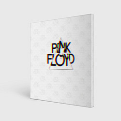 Картина квадратная PINK FLOYD LOGO ПИНК ФЛОЙД ГЛИТЧ