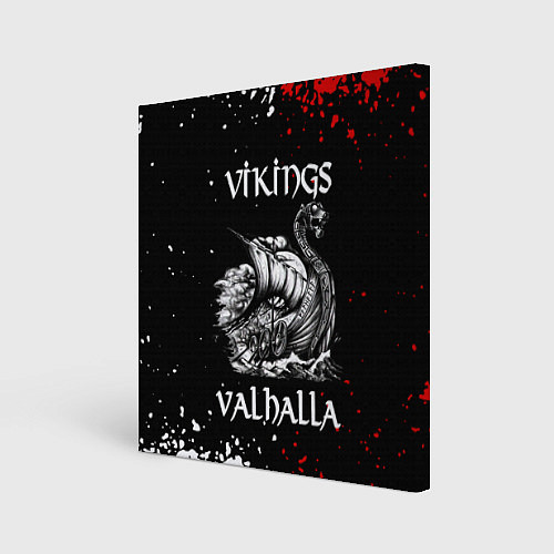 Картина квадратная Викинги: Вальхалла Vikings: Valhalla / 3D-принт – фото 1