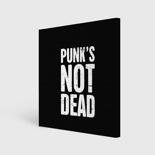 Картина квадратная PUNKS NOT DEAD Панки Живы / 3D-принт – фото 1