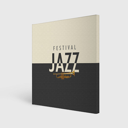Картина квадратная JAZZ FESTIVAL / 3D-принт – фото 1