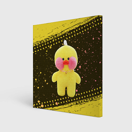Картина квадратная УТЯ ЛАЛАФАНФАН ЖЕЛТЕНЬКАЯ Милая / 3D-принт – фото 1