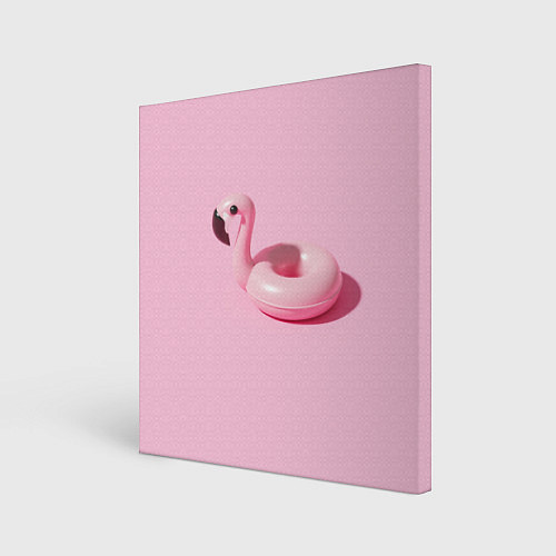 Картина квадратная Flamingos Розовый фламинго / 3D-принт – фото 1
