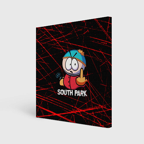 Картина квадратная Мультфильм Южный парк Эрик South Park / 3D-принт – фото 1