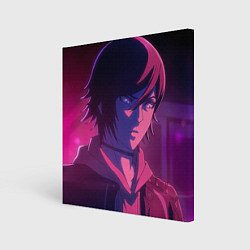 Холст квадратный Курьер арт, цвет: 3D-принт