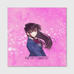 Холст квадратный Komi cant communicate, цвет: 3D-принт — фото 2