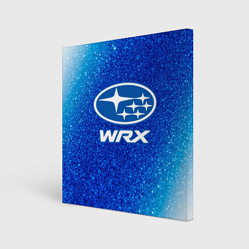 Картина квадратная SUBARU WRX Шум / 3D-принт – фото 1