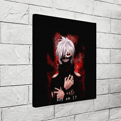 Холст квадратный Tokyo Ghoul Токийский Гуль Who am I, цвет: 3D-принт — фото 2