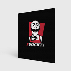 Картина квадратная FSOCIETY HACKING