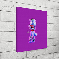 Холст квадратный Five Nights at Freddys: Security Breach Волчица Ро, цвет: 3D-принт — фото 2