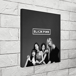 Холст квадратный BLACKPINK BW Divas, цвет: 3D-принт — фото 2
