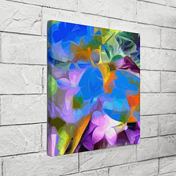 Холст квадратный Цветочный узор Summer, цвет: 3D-принт — фото 2