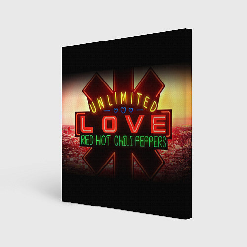 Картина квадратная RHCP - альбом Unlimited Love / 3D-принт – фото 1