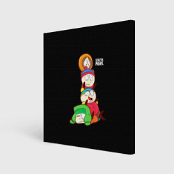Картина квадратная Южный парк персонажи - South Park