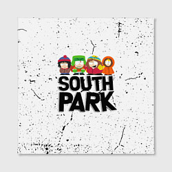Холст квадратный Южный парк мультфильм - персонажи South Park, цвет: 3D-принт — фото 2