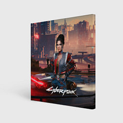 Картина квадратная Panam Cyberpunk2077