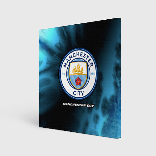 Картина квадратная МАНЧЕСТЕР СИТИ Manchester City 5 / 3D-принт – фото 1