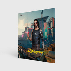 Картина квадратная Vi Cyberpunk2077