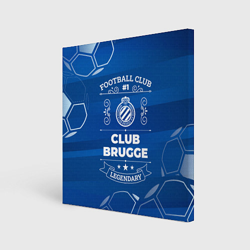 Картина квадратная Club Brugge FC 1 / 3D-принт – фото 1