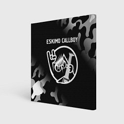 Картина квадратная Eskimo Callboy - КОТ - Камуфляж