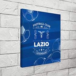 Холст квадратный Lazio FC 1, цвет: 3D-принт — фото 2