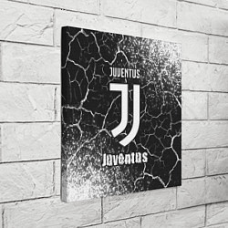 Холст квадратный ЮВЕНТУС Juventus - Арт, цвет: 3D-принт — фото 2