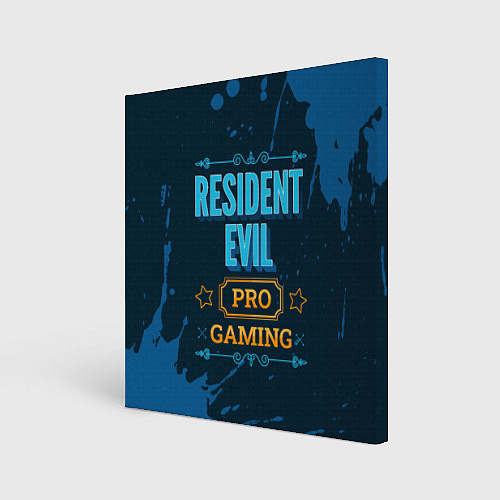 Картина квадратная Resident Evil Gaming PRO / 3D-принт – фото 1