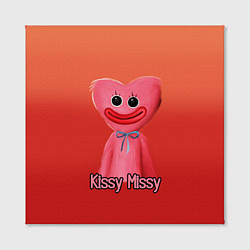 Холст квадратный КИССИ МИССИ KISSY MISSY, цвет: 3D-принт — фото 2