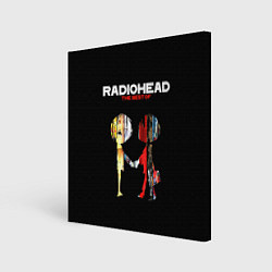 Холст квадратный Radiohead The BEST, цвет: 3D-принт