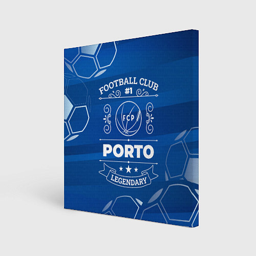 Картина квадратная Porto - Football Club Number 1 / 3D-принт – фото 1