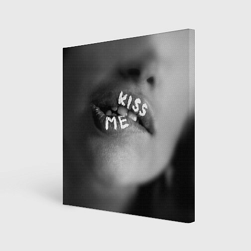 Картина квадратная Kiss- me / 3D-принт – фото 1