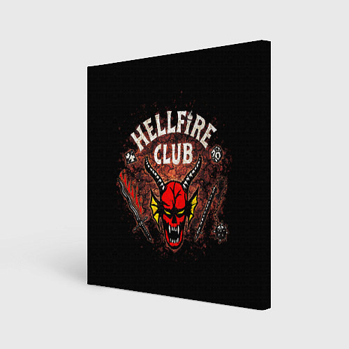 Картина квадратная Hellfire club / 3D-принт – фото 1