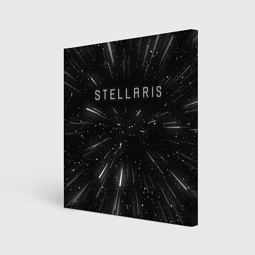 Картина квадратная Stellaris WARP / 3D-принт – фото 1