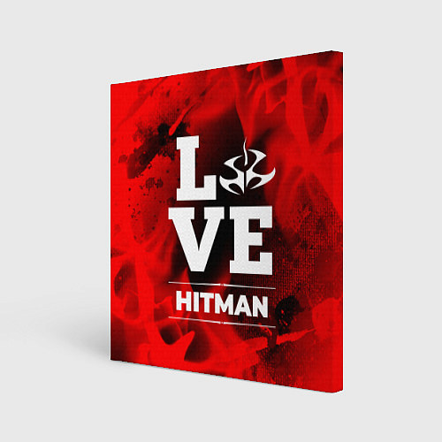 Картина квадратная Hitman Love Классика / 3D-принт – фото 1
