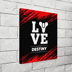 Холст квадратный Destiny Love Классика, цвет: 3D-принт — фото 2