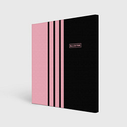 Картина квадратная BLACKPINK HALF BLACK-PINK MINI LOGO