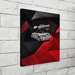 Холст квадратный Honda S2000, цвет: 3D-принт — фото 2