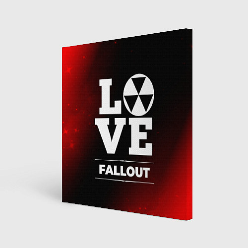 Картина квадратная Fallout Love Классика / 3D-принт – фото 1