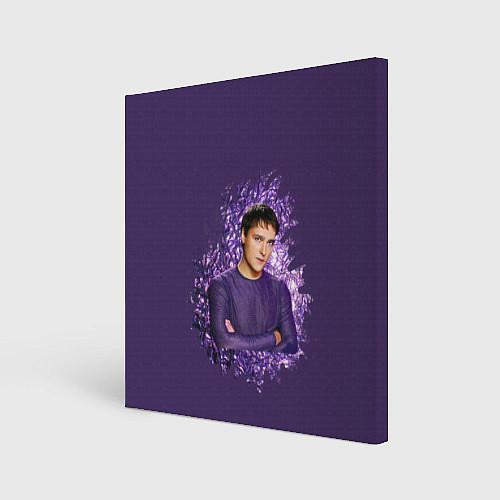 Картина квадратная Юра Шатунов вечно молодой / 3D-принт – фото 1