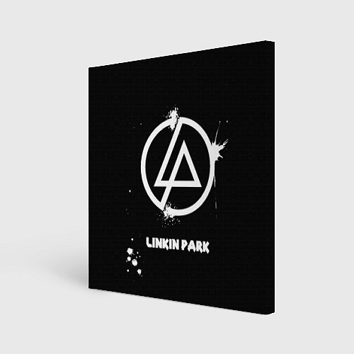 Картина квадратная Linkin Park логотип краской / 3D-принт – фото 1